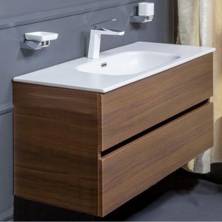 Тумба под раковину Armadi Art Vallessi 120см дуб тёмный 837-120-D